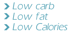 Low Carb Low Fat Low Calories